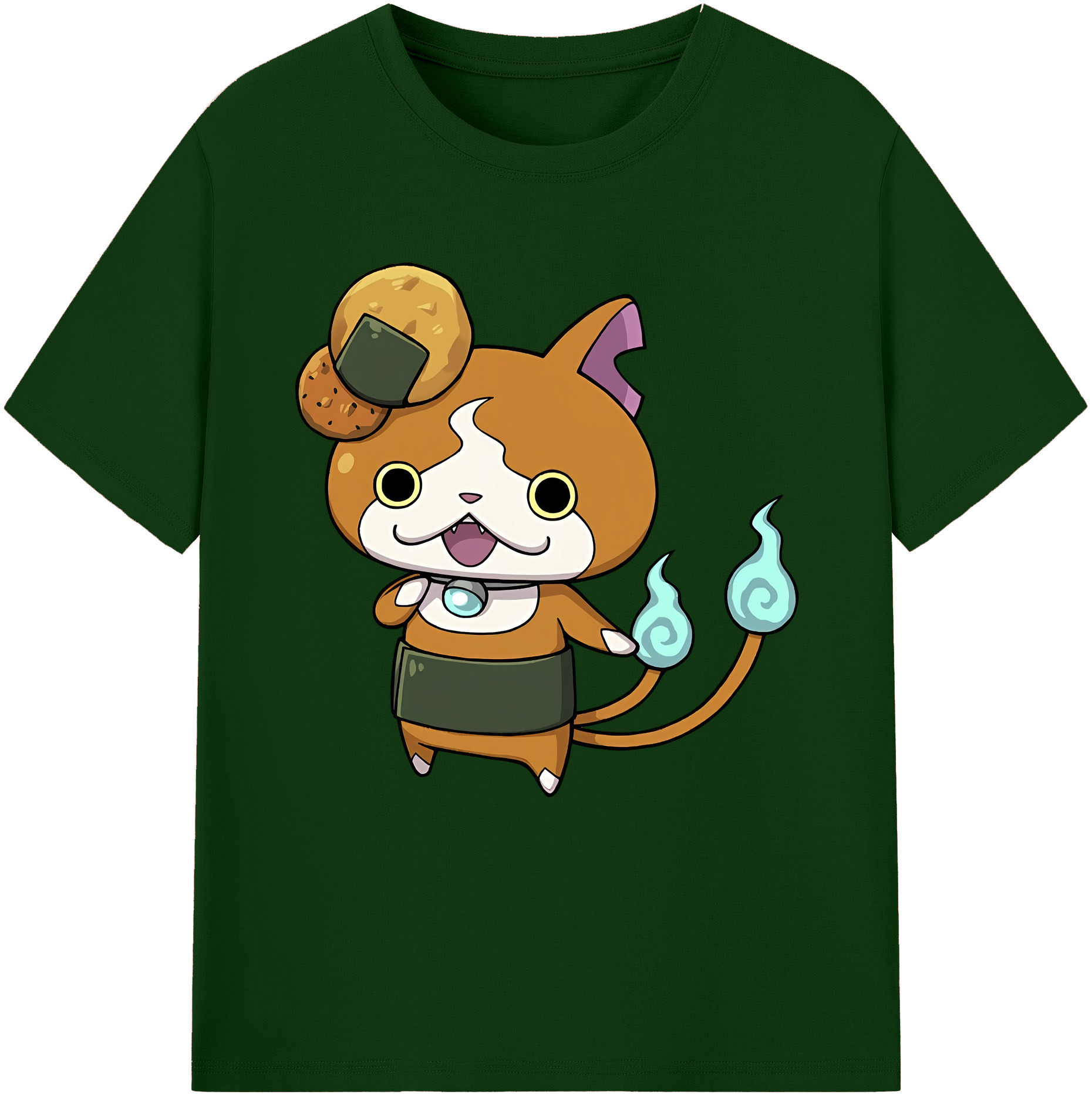 （画像用） 妖怪ウォッチ Yo-kai Watch 綿100％半袖Tシャツ（フロントプリント）